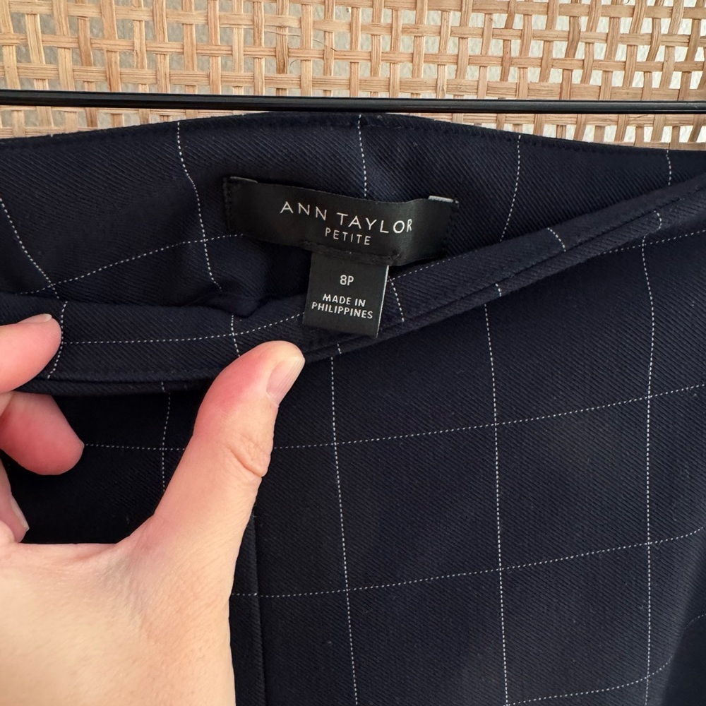 Ann Taylor High Waist Ankle Pant - Picture 3 of 6